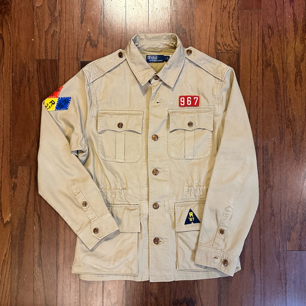 Polo Ralph Lauren 
Twill Belted Jacket